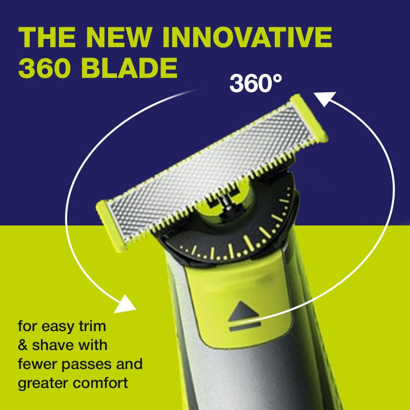 360° Flex Blade USB-A Grooming Trimmer Pro